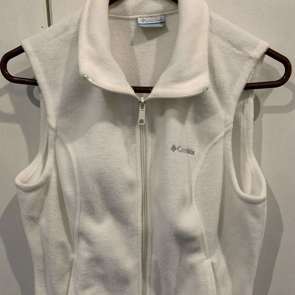White Columbia Vest